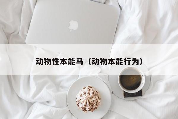 动物性本能马(动物本能行为)